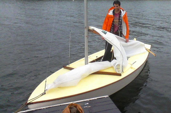 Snipe Yesterday: Boatbuilding Student Restores 1963 Varalyay Image