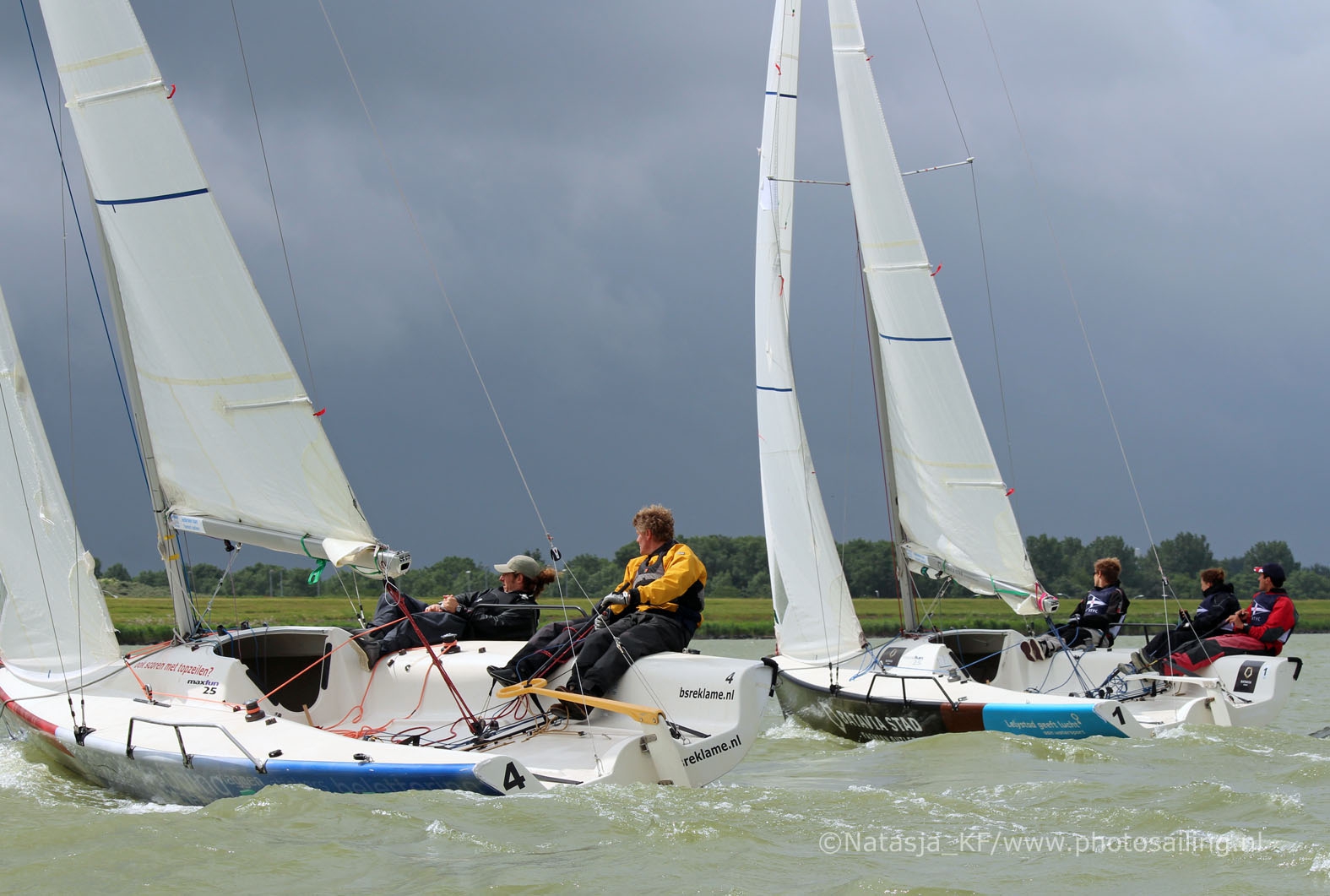 Snipe Team Belgium in the European Championship Team Race Image