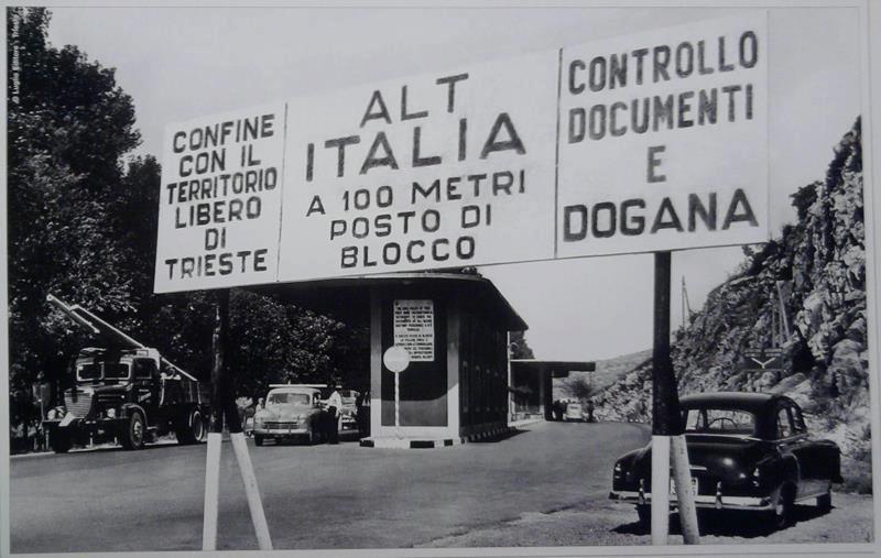 Trieste-Italy border