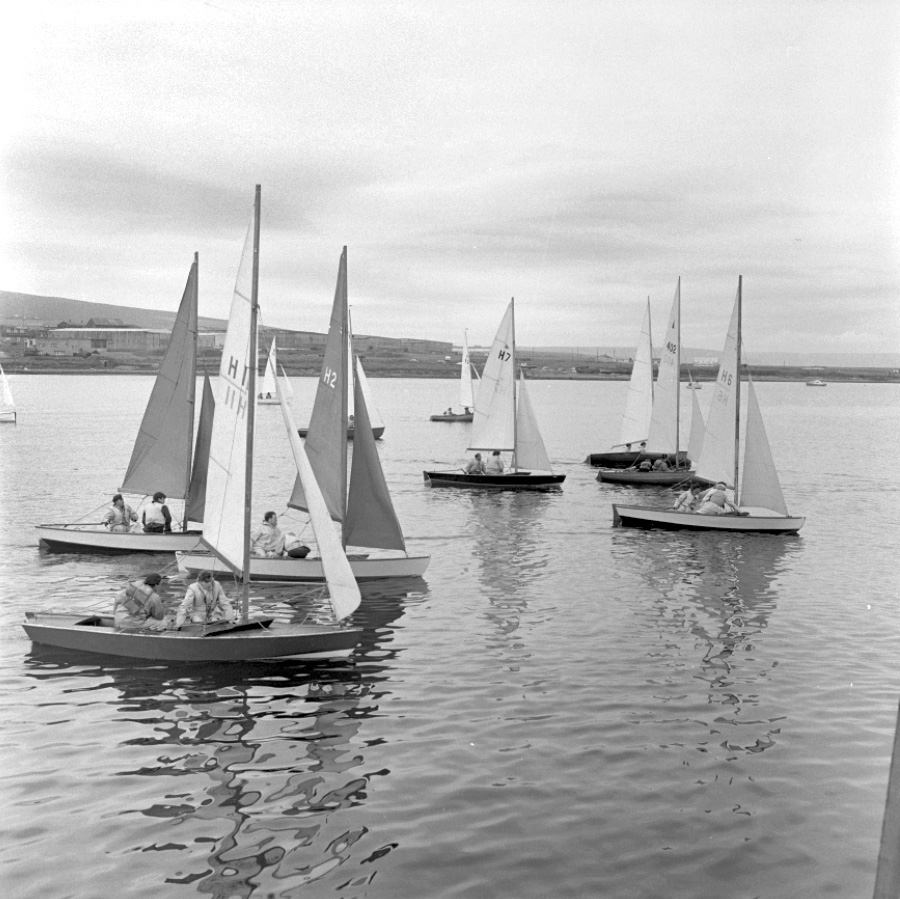 Snipe Sailing in the Orkney Islands Image