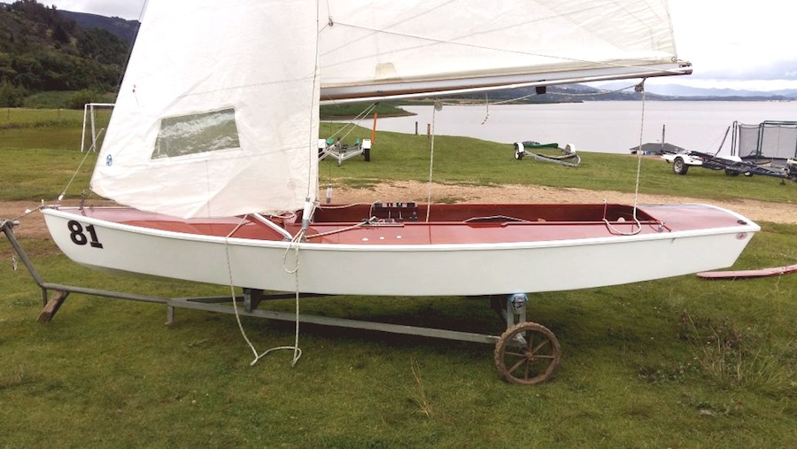 1967 Snipe in Lake Tominé, Colombia Image