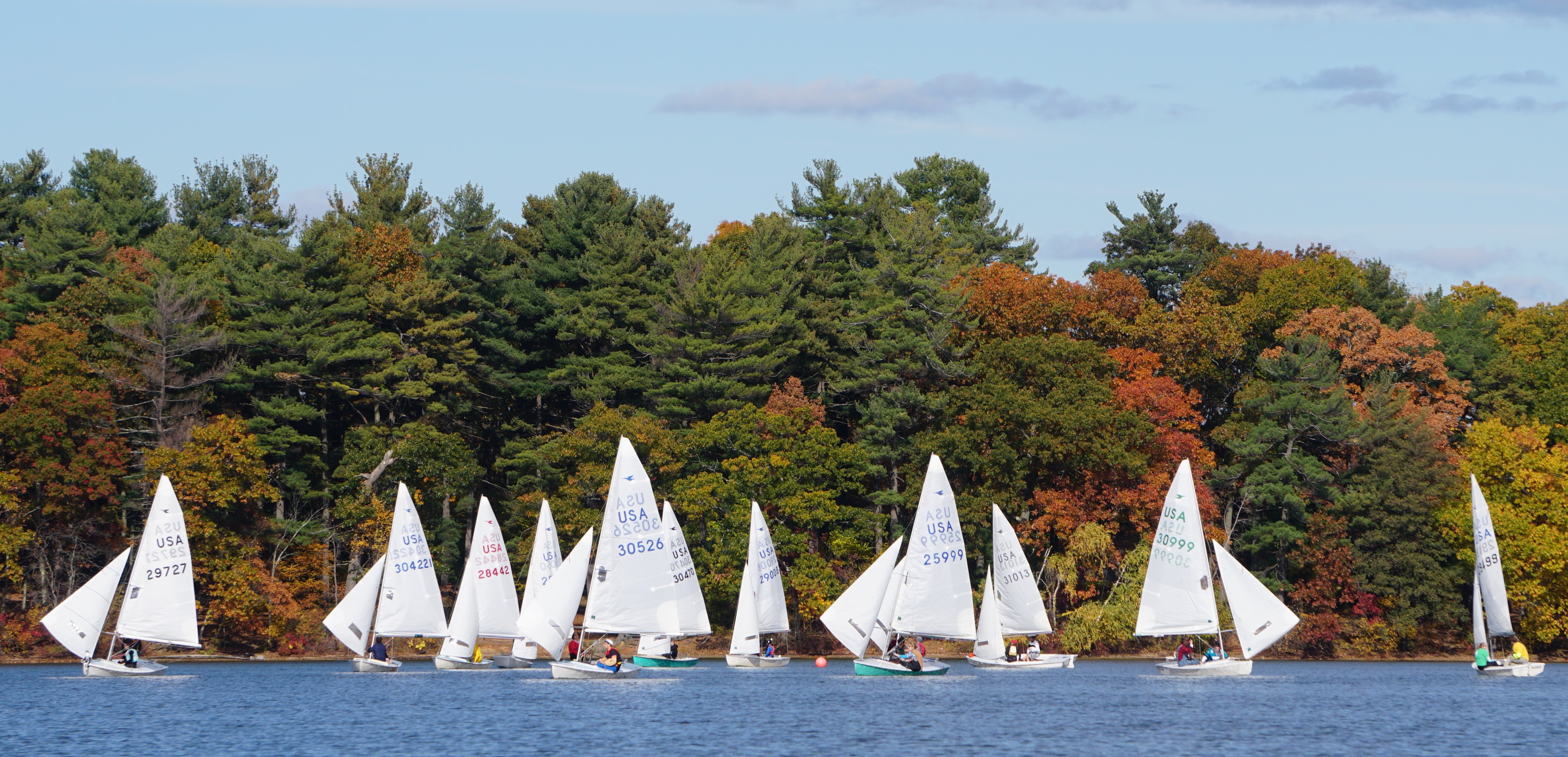 Mystic Lake Halloween Regatta Image