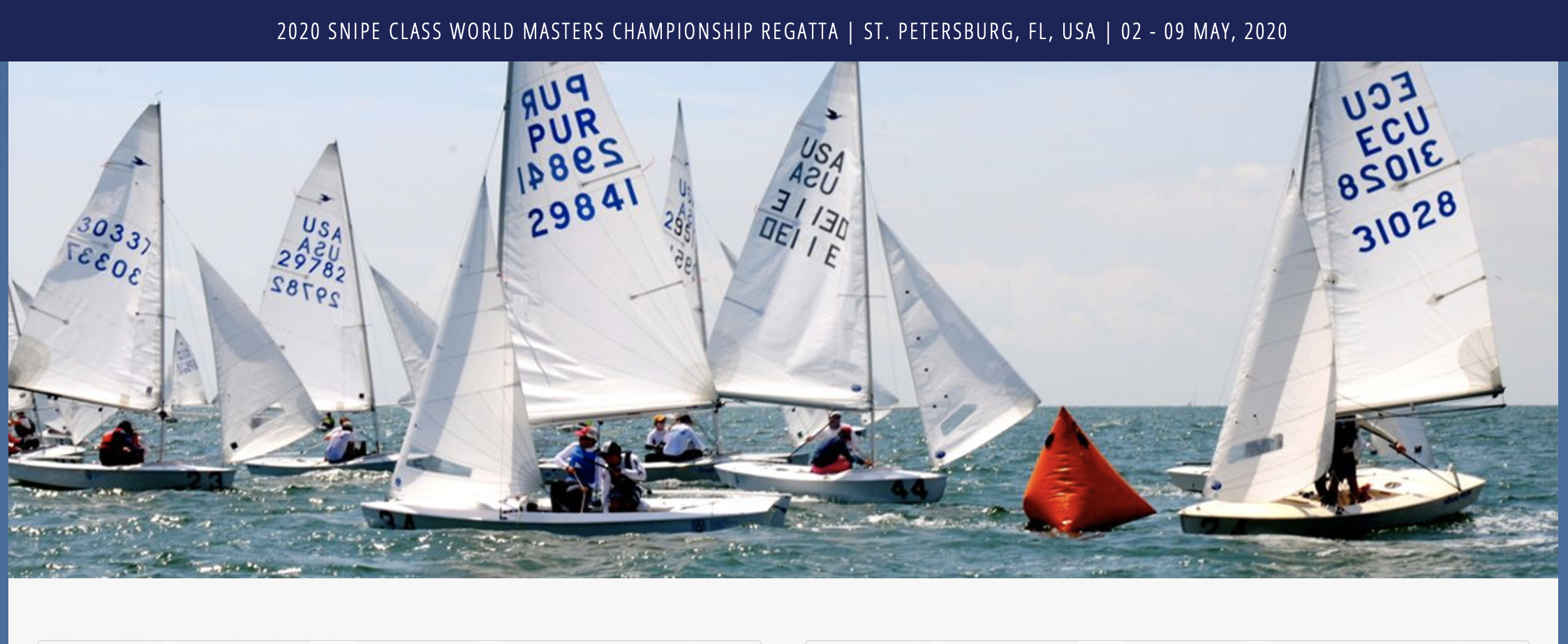 Snipe Worlds Master: Entry Fee Extended to 31 March Image