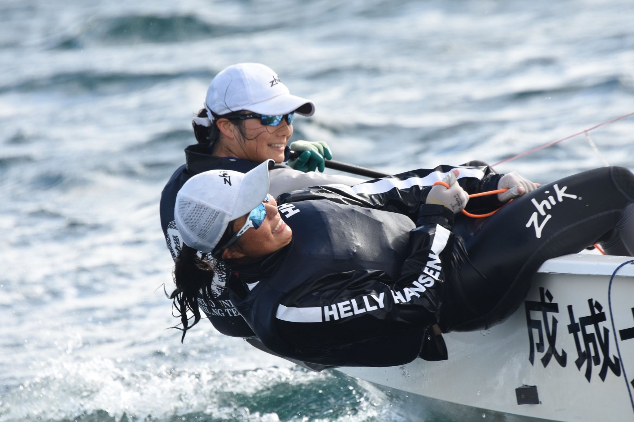 Snipe Sailing at University in Japan Image