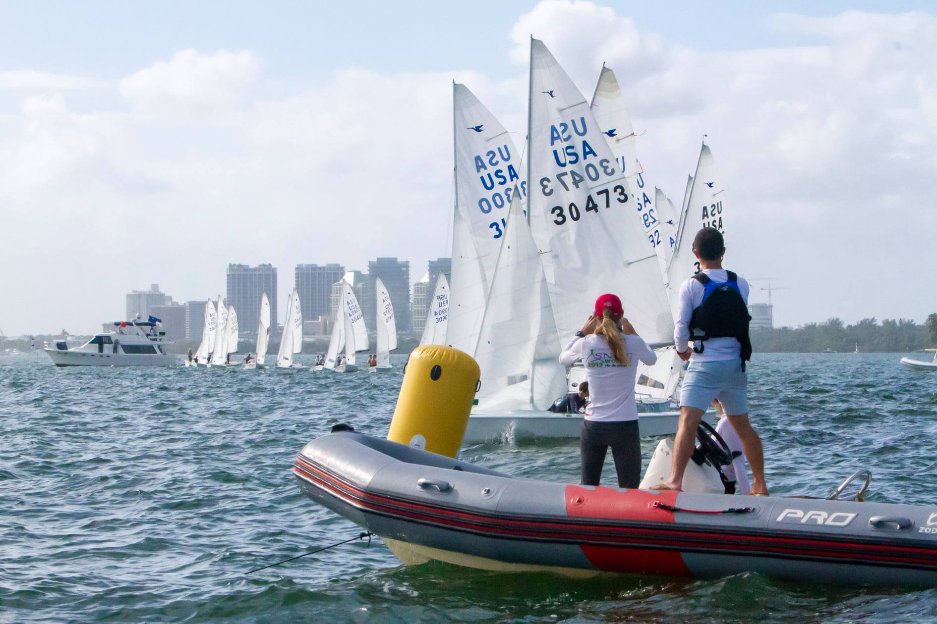 Miami Snipe Invite, Under 30 Regatta – Day 1 Image