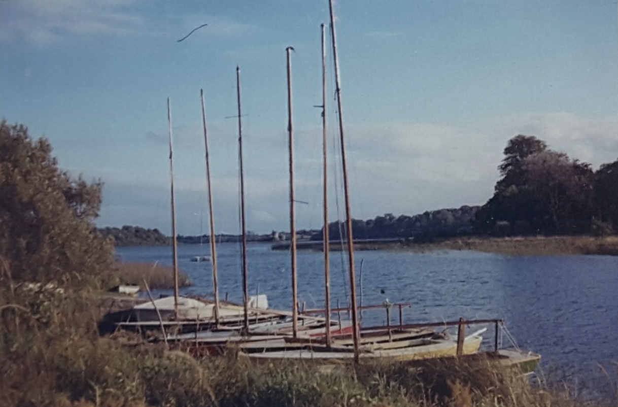 Snipe Sailing in Lough Erne, Northern Ireland Image