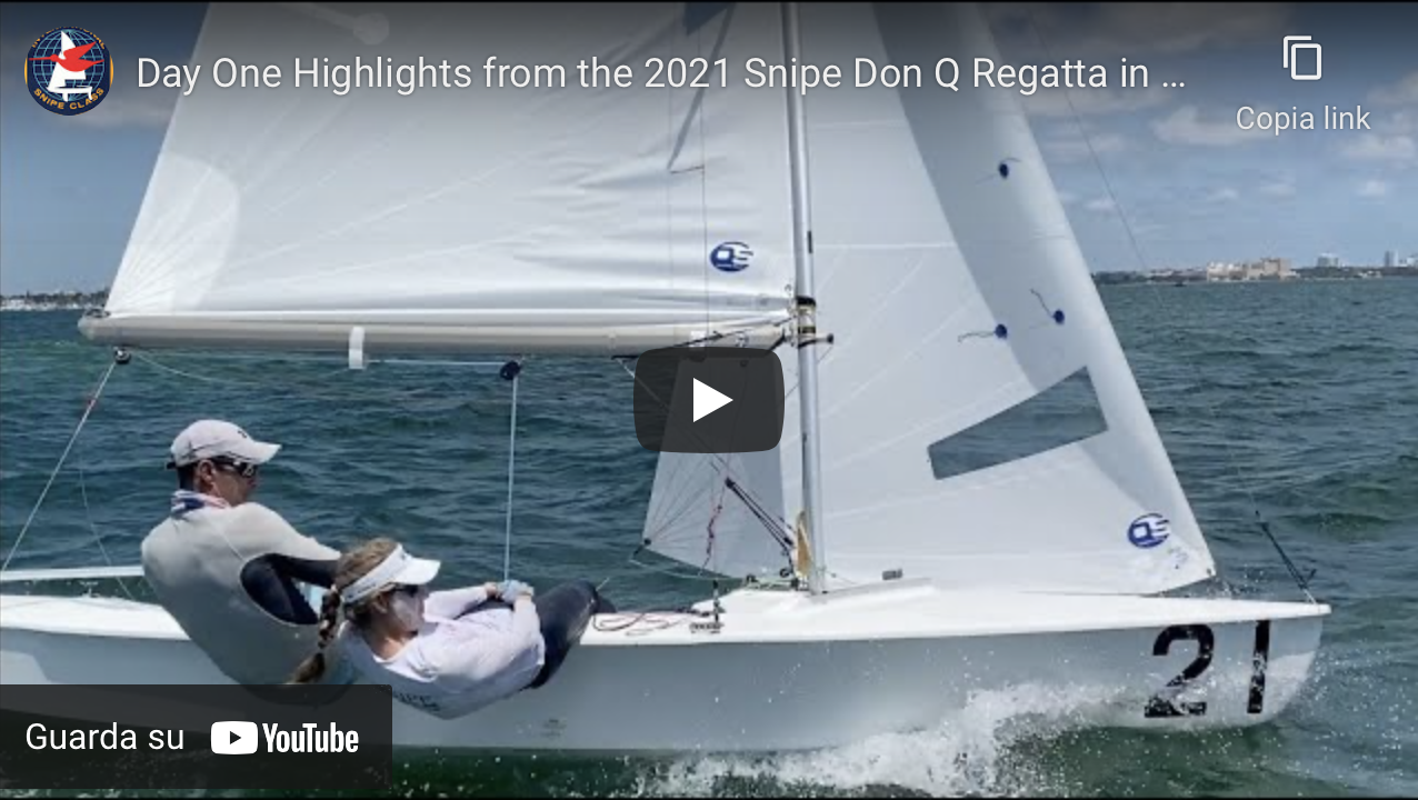 Day One Highlights from the 2021 Snipe Don Q Regatta in Miami Image