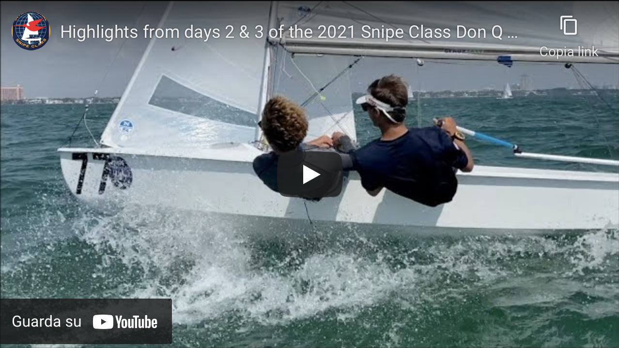 Highlights from days 2 & 3 of the 2021 Snipe Class Don Q Regatta in Miami Image