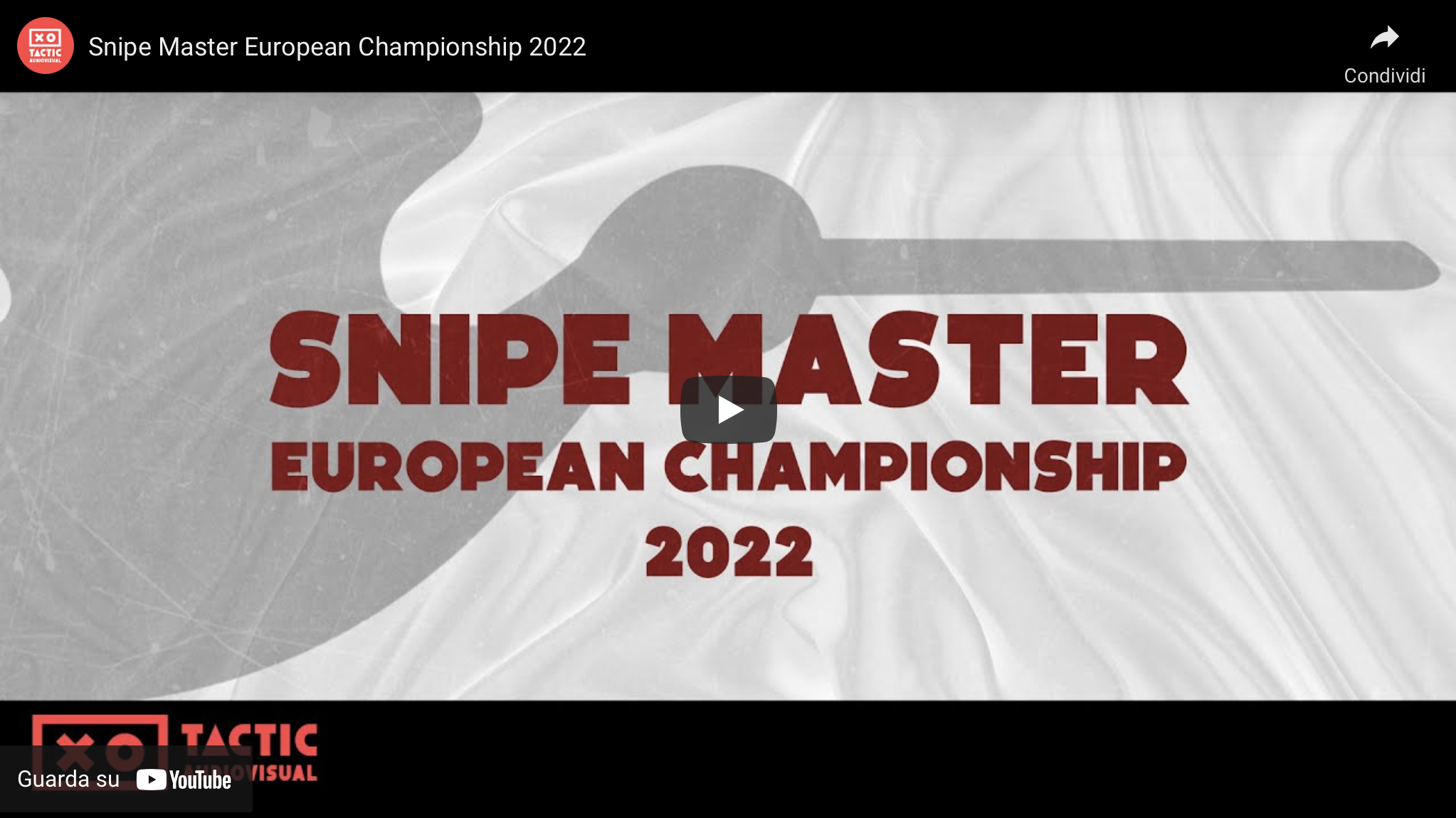 Master European Championship 2022 – Video Image