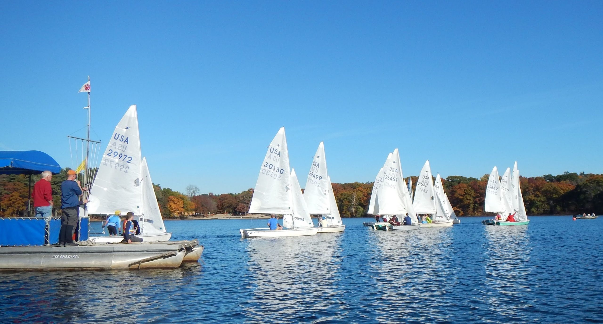 Mystic Lake Halloween Regatta Image