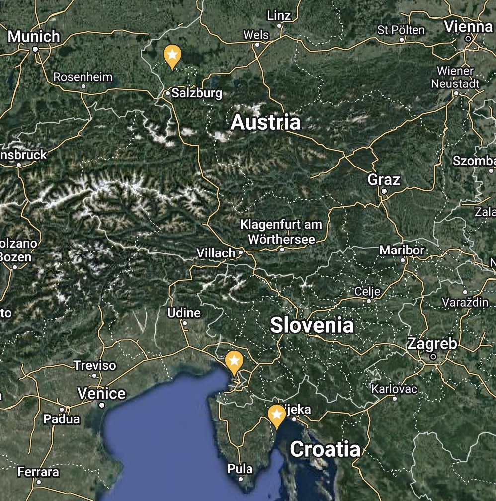 Alpe Adria Region Snipe Series Image