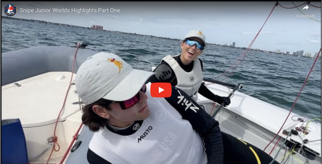 Snipe Junior Worlds Highlights Part 1 Snipe Class International
