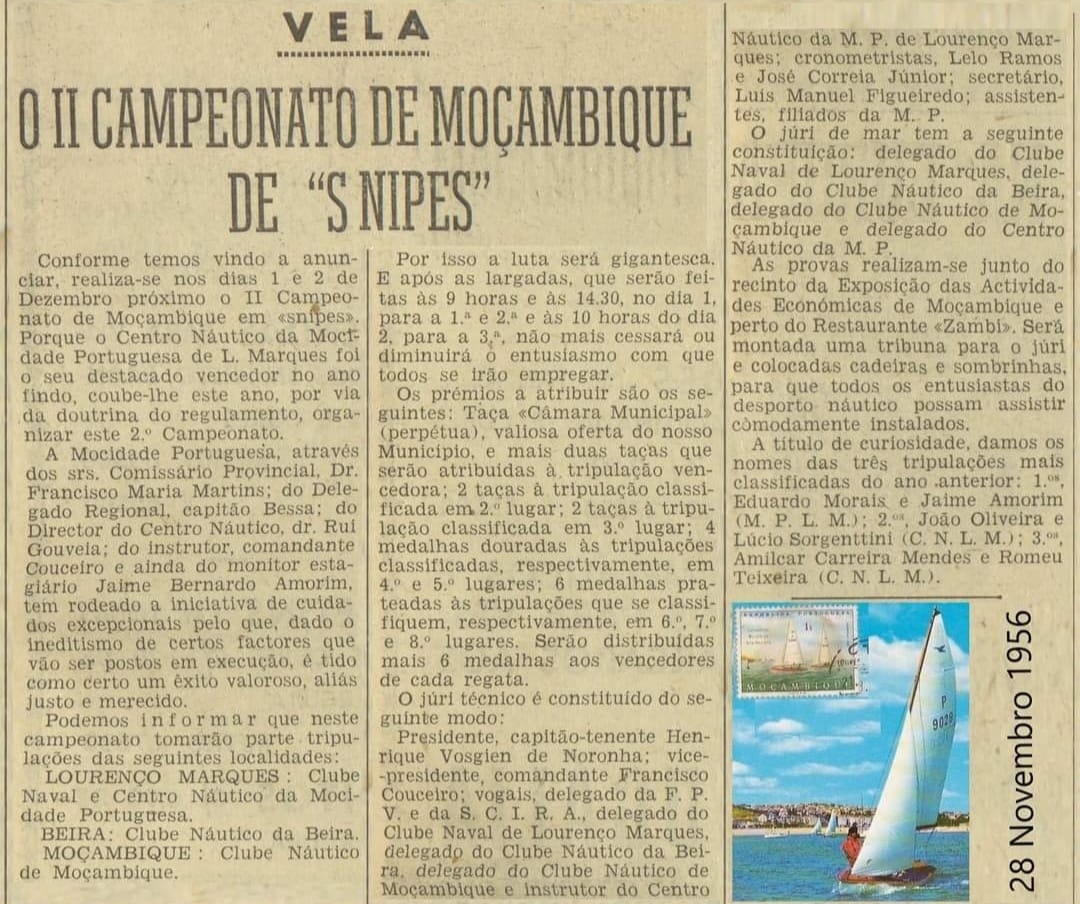 1956 Mozambique Nationals Image