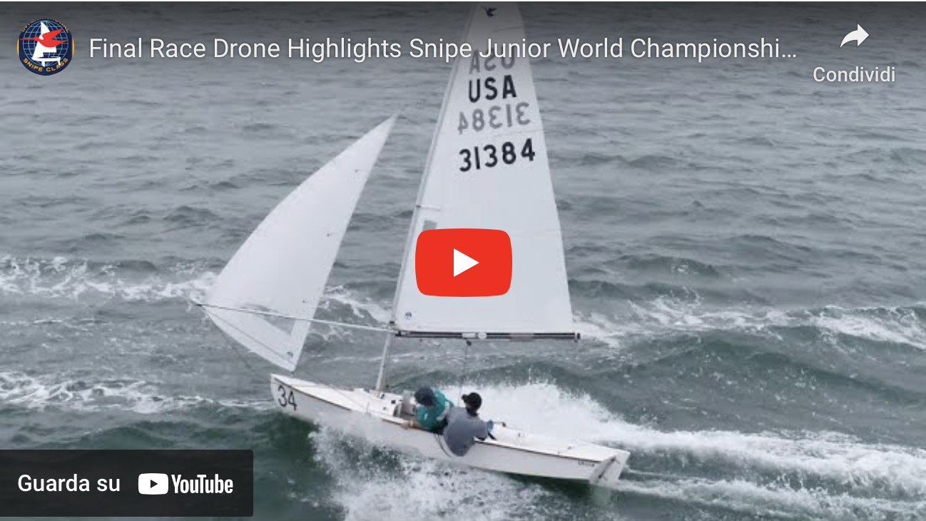 Final Race Drone Highlights Snipe Junior World Championship 2024 Miami Image