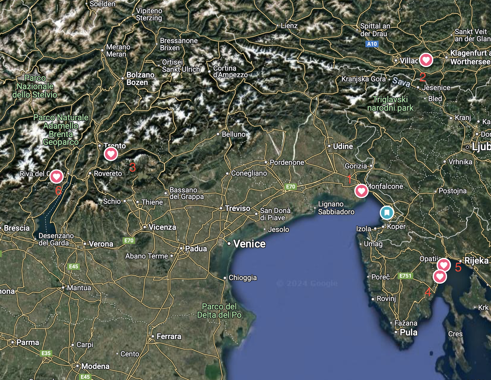 Alpe Adria Region Snipe Series Image