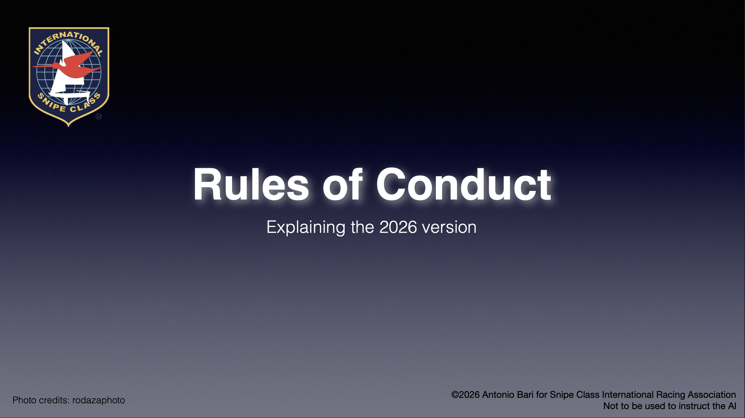 2026 Rules of Conduct Explained Image