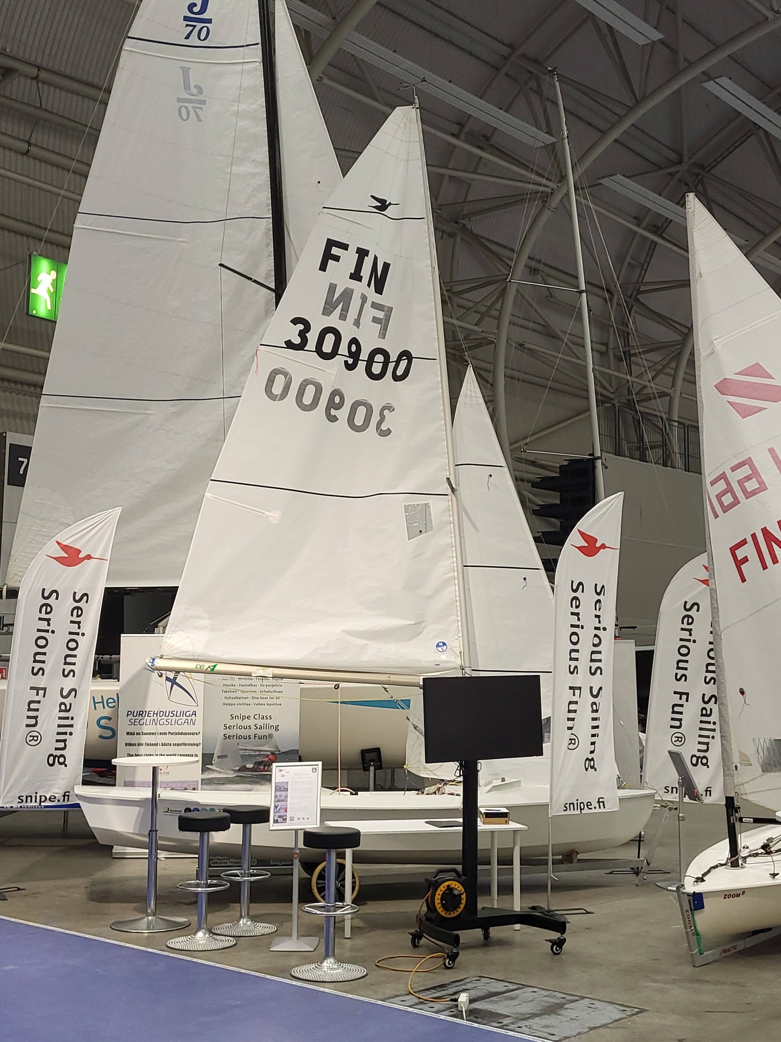 Snipe Class at Helsinki Boat Show Image