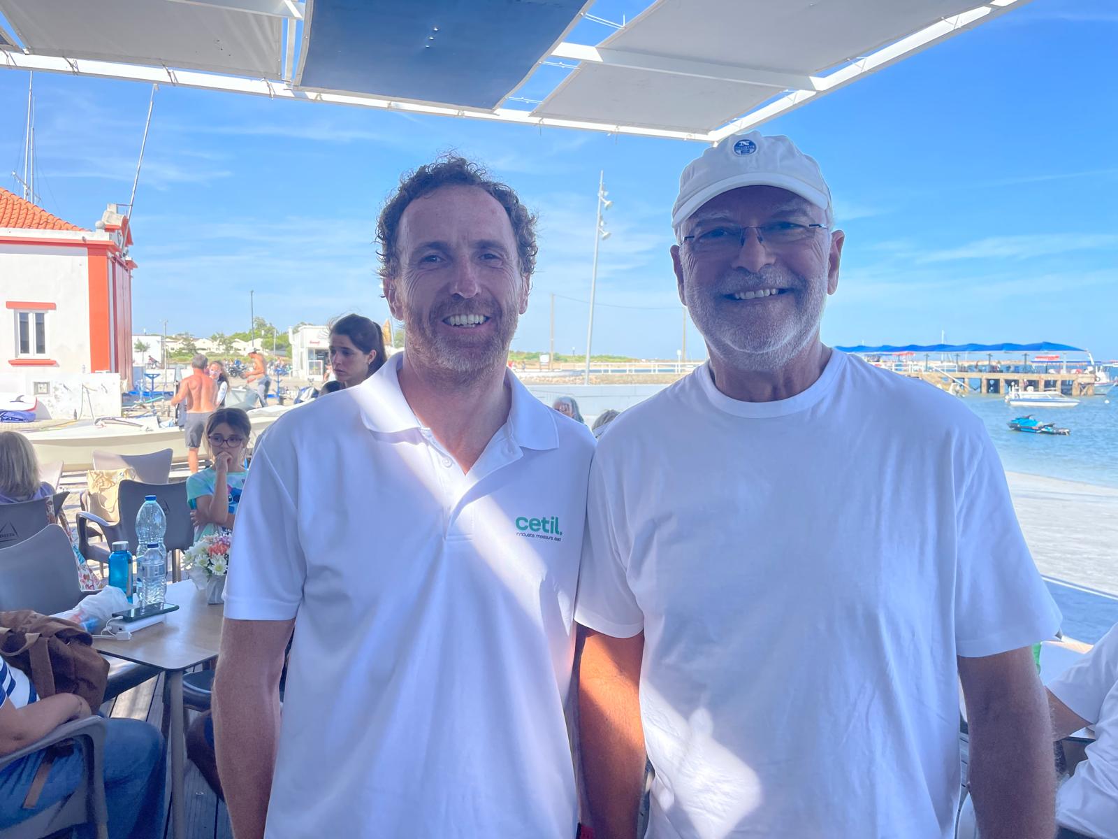 Building Bridges: SCIRA and 420 Class Align in Tavira Image