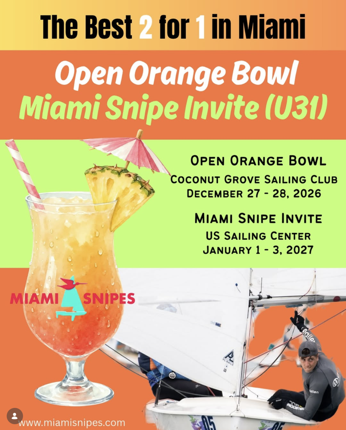 Open Orange Bowl & Miami Snipe Invite Image